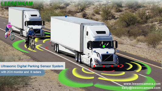 Revolutionizing Vehicle Safety: Introducing the Reversing Radar System with 2-Way Display and Eight Radar Sensors