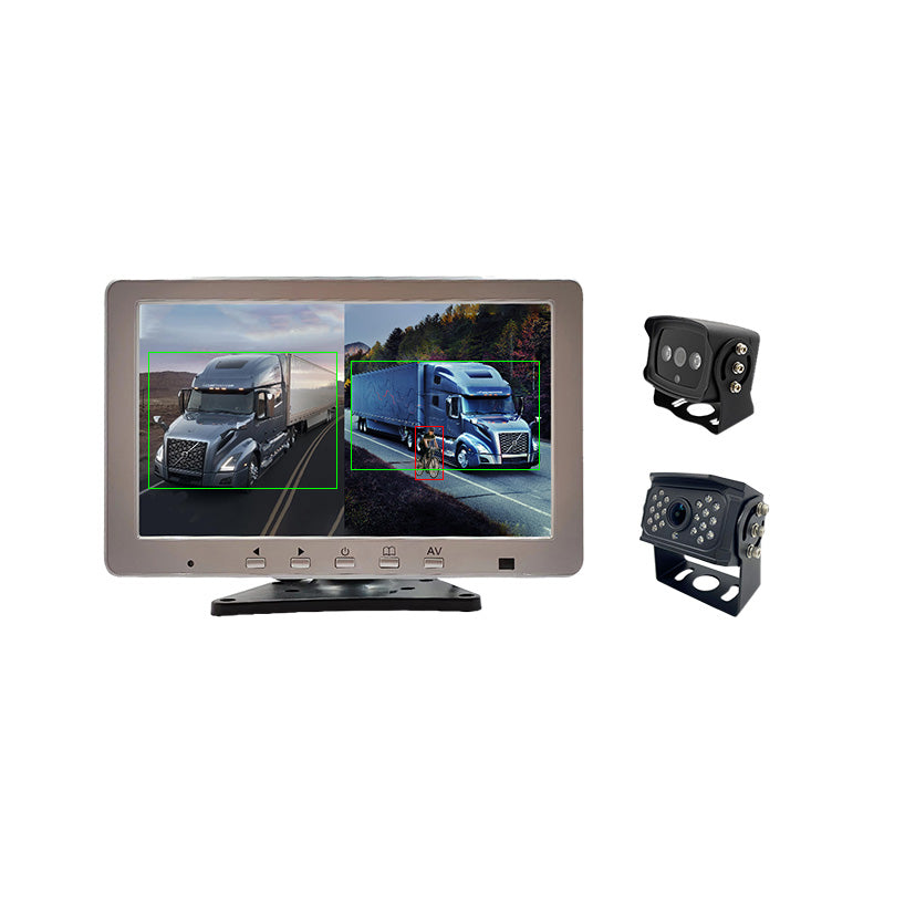 AI 2CH 10.1 inch monitor and camera system 2CH AI