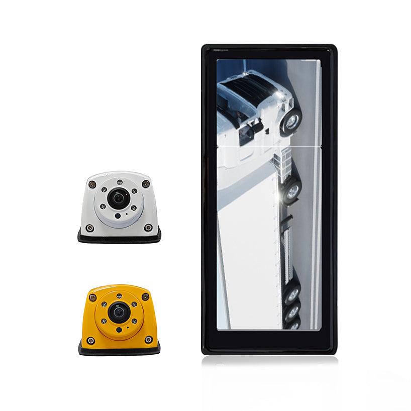 12.3 Inch HD Electronic Rear View Mirror Monitor with two cameras