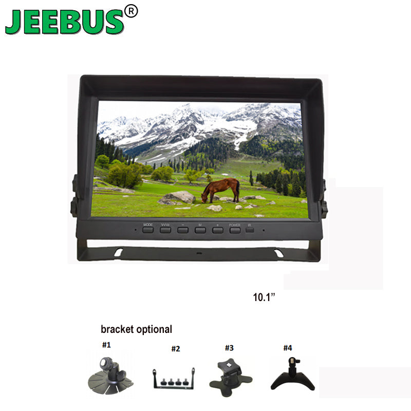 HD Night Vision Waterproof 304 Vehicle Explosion-proof Camera 1080P Car DMS Camera with 4CH 7inch Monitor Kits for Mine Lorry Wagon Truck