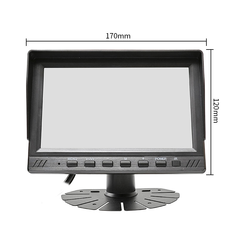 AI 2CH 7 inch monitor and camera system