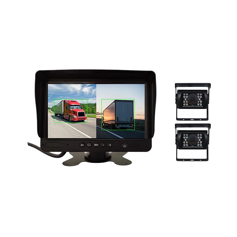 AI 2CH 7 inch monitor and camera system