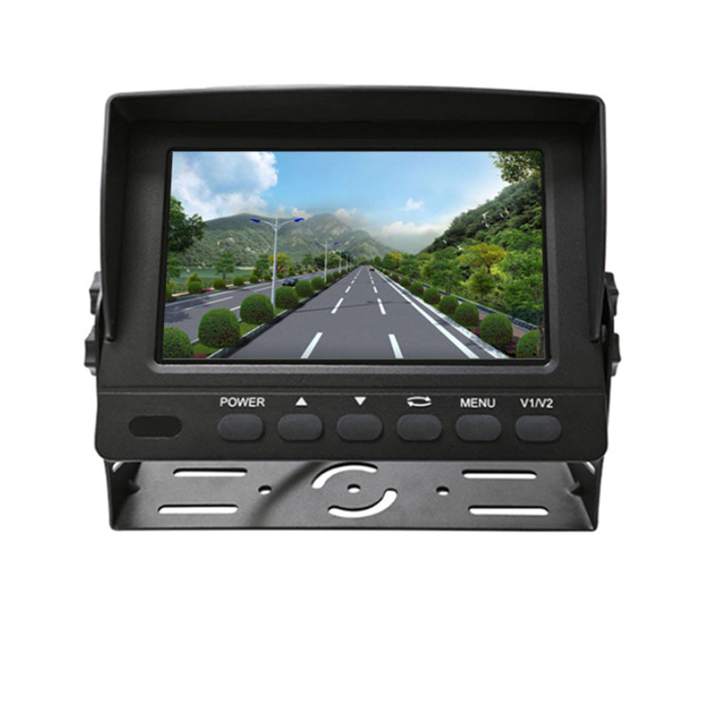 HD Night Vision Waterproof 24V Backup Camera with Metal Waterproof IP69K 4CH 7inch DVR Monitor Kit