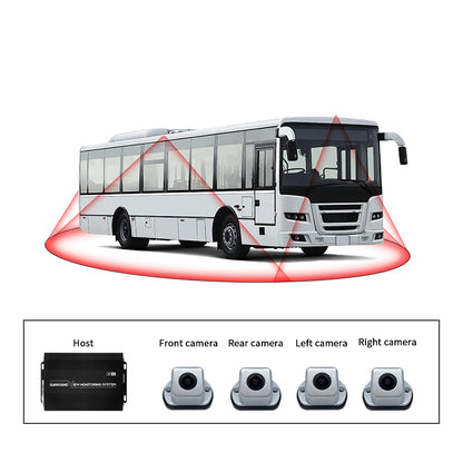 3D 360 Degree Bird View Camera System For Bus