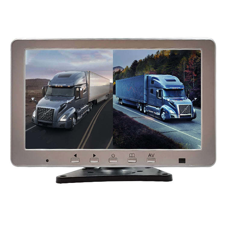 10-inch 2CH display for truck engineering vehicles AHD high-definition 1080P pixels