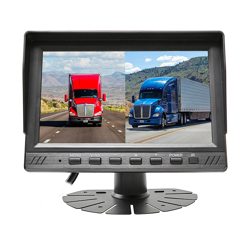 7 inch monitor and camera system 2CH