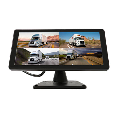 9 inch 4CH touch monitor system