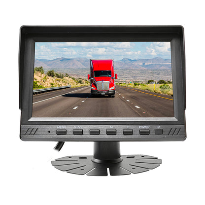 Vehicle camera monitor kit with 7 inch monitor