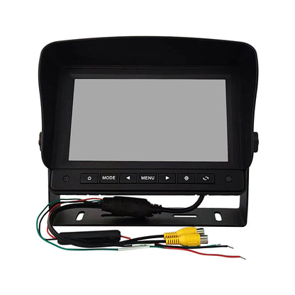 SIngle display with heavy duty camera monitoring system