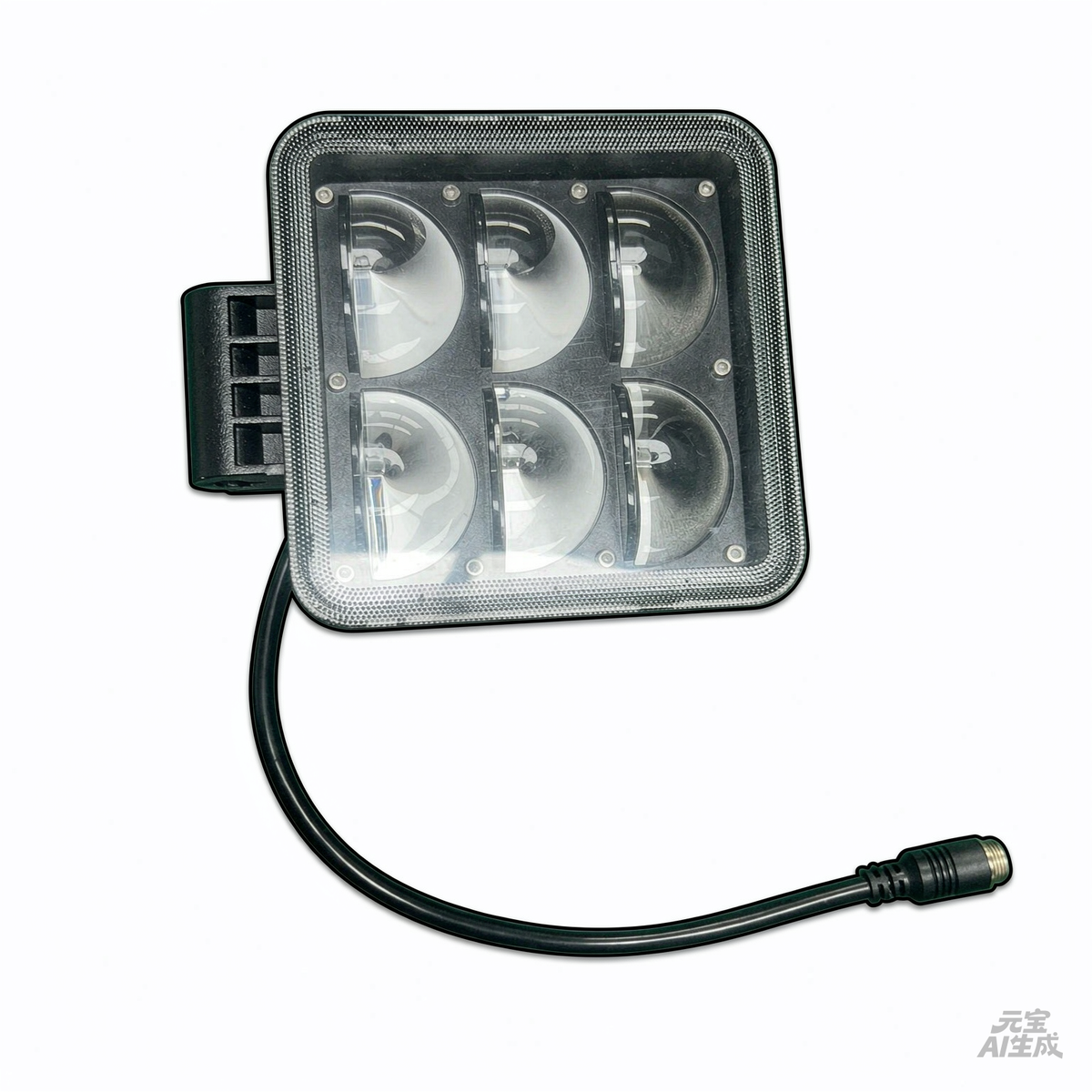 4-Channel BSD Touch Monitor & LED Red Zone Light Kit for Forklifts – Complete Warehouse Safety System