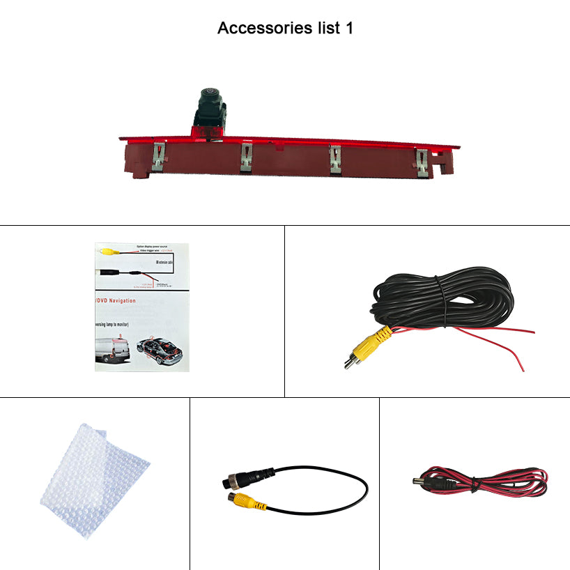 Third Brake Light Camera For VW T6 2016-2019