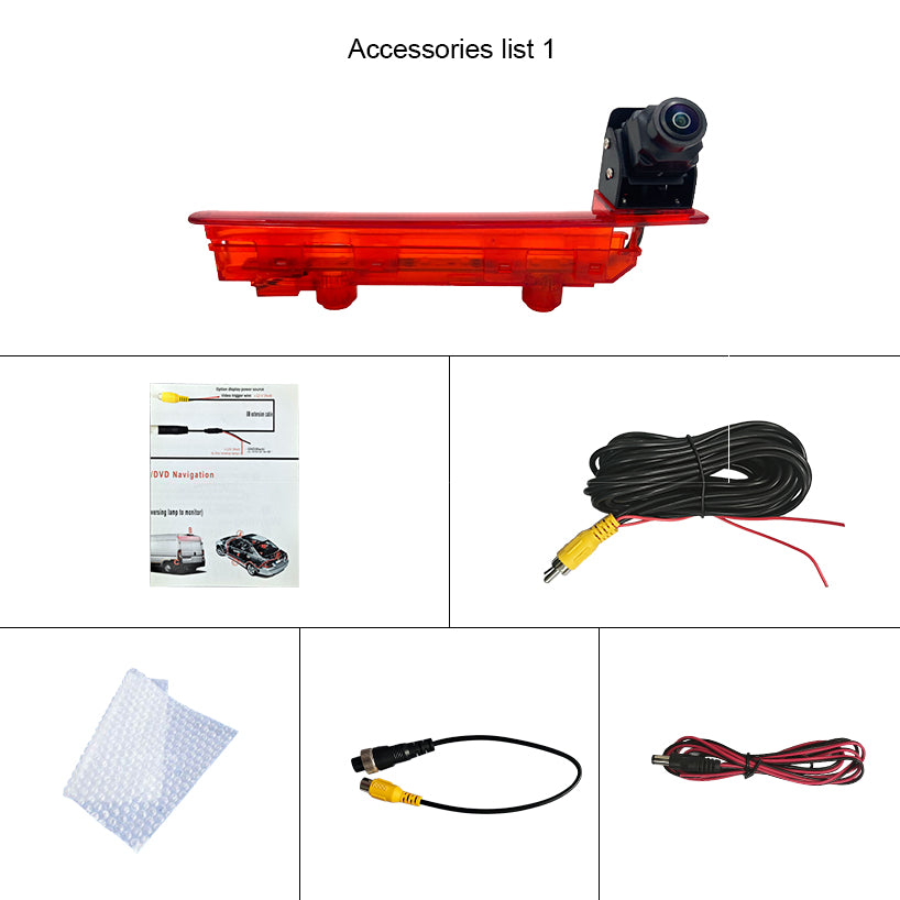 Third Brake Light Camera For VW Transporter T5 & T6 2010-2019