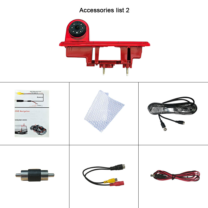 Third Brake Light Camera For 2014 Opel Vivaro 2014 Renault Trafic
