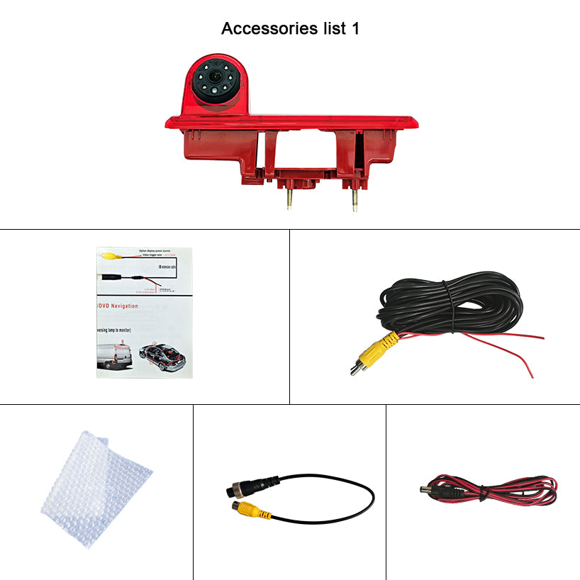 Third Brake Light Camera For 2014 Opel Vivaro 2014 Renault Trafic