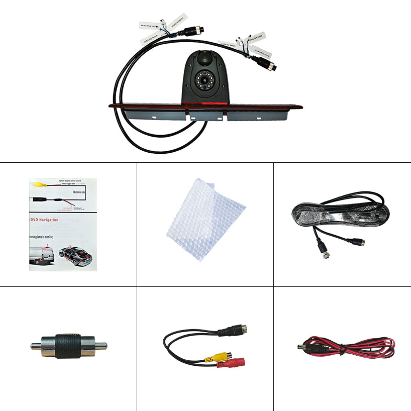 Third Brake Light Camera For Sprinter/VW Crafter 2007-2019 dual camera