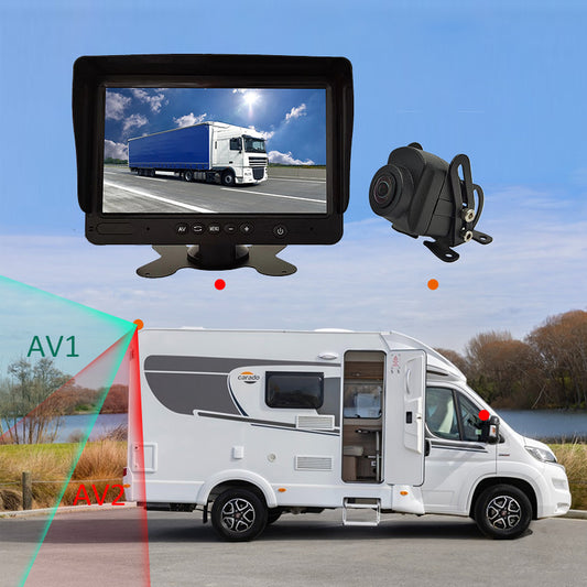 7 inch Zoom Monitor with 180 degree adjustable vehicle camera
