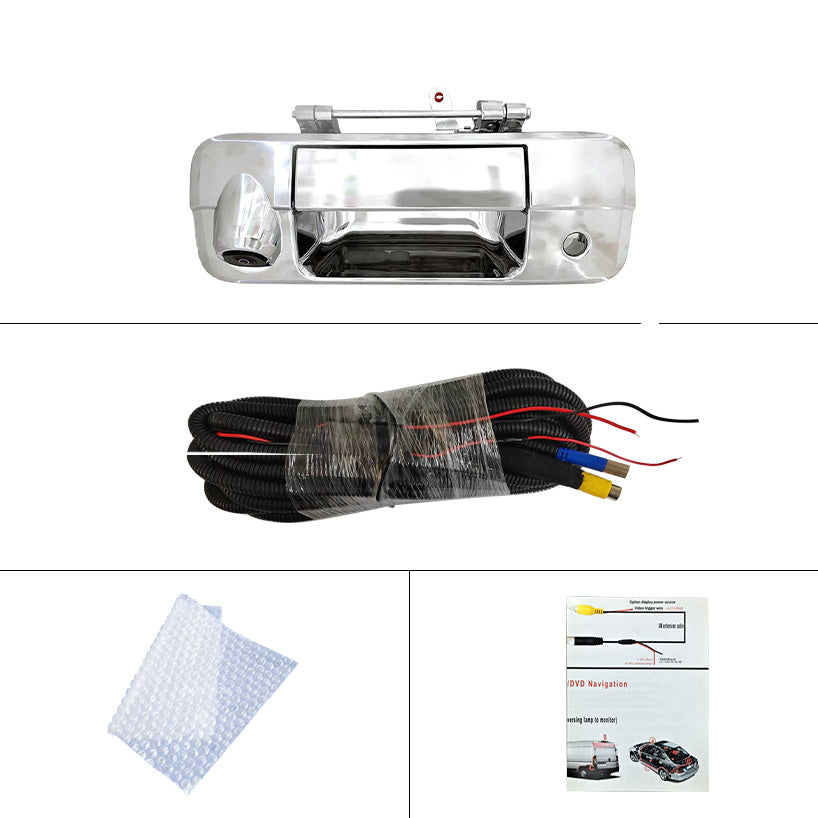 Tailgate Handle Camera for Toyota Tundra 2007-2013 silver
