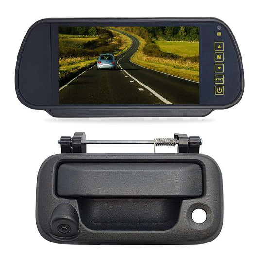 7 inch zoom Monitor with 180 degree Ford F150 tailgate camera