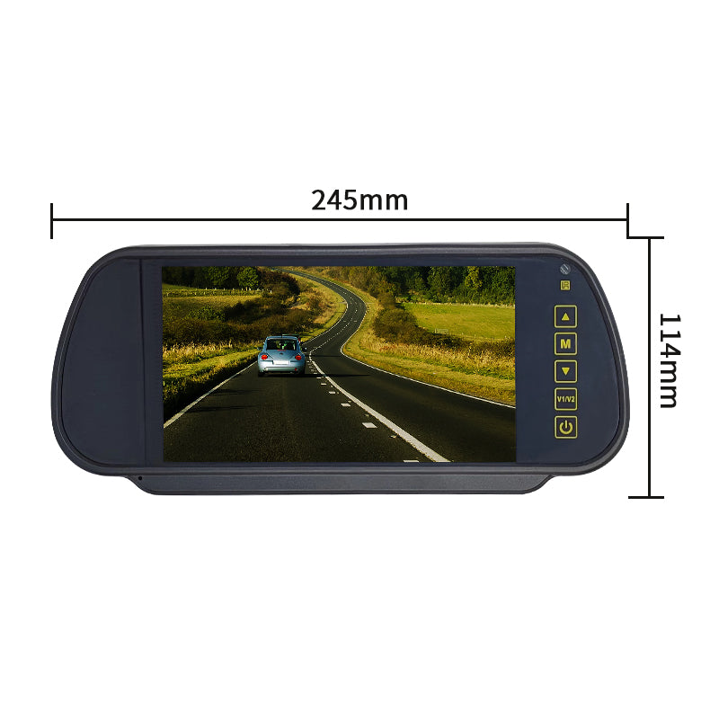 7 inch zoom Monitor with 180 degree Ford F150 tailgate camera