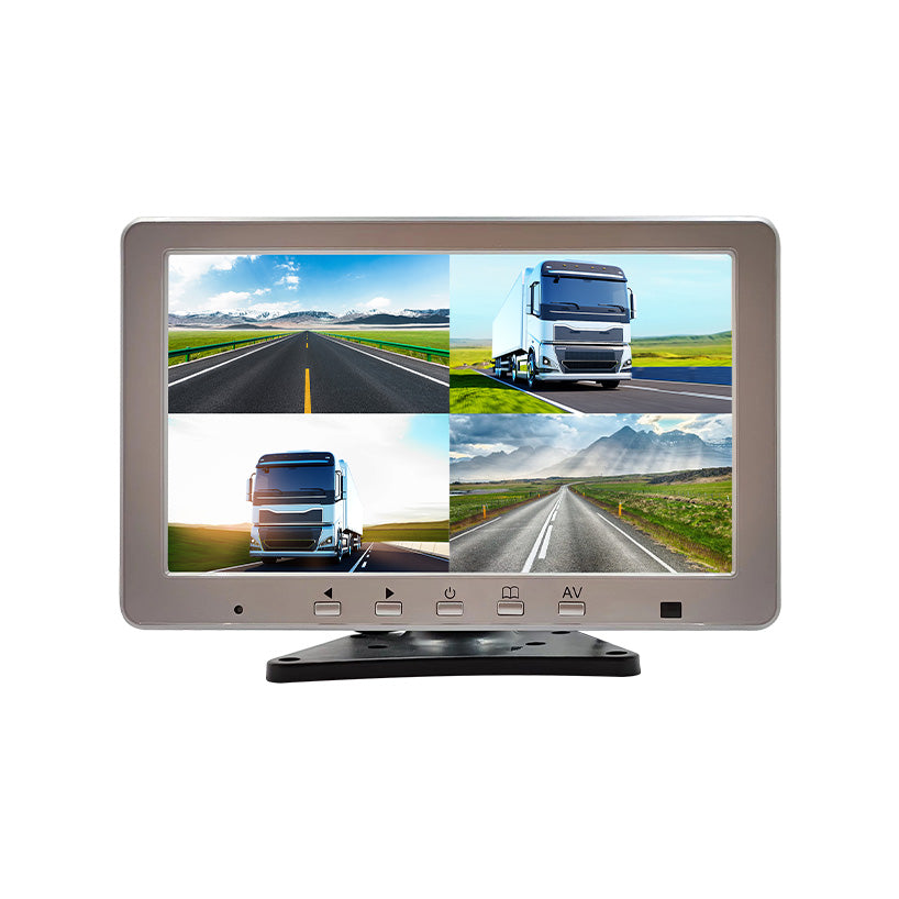 10-inch 2CH display for truck engineering vehicles AHD high-definition 1080P pixels