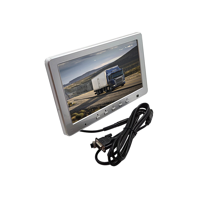 10-inch 2CH display for truck engineering vehicles AHD high-definition 1080P pixels