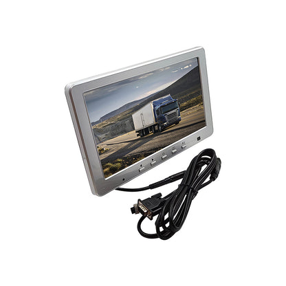 10-inch 2CH display for truck engineering vehicles AHD high-definition 1080P pixels