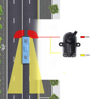 12.3-nch Electronic Rear View Mirror Monitor with dual camera