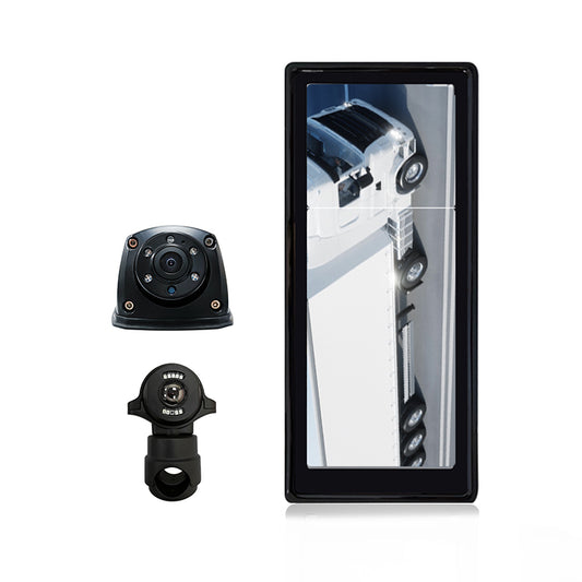 12.3 Inch HD Electronic Rear View Mirror with Side Blind Spot Dual Cameras Monitor System