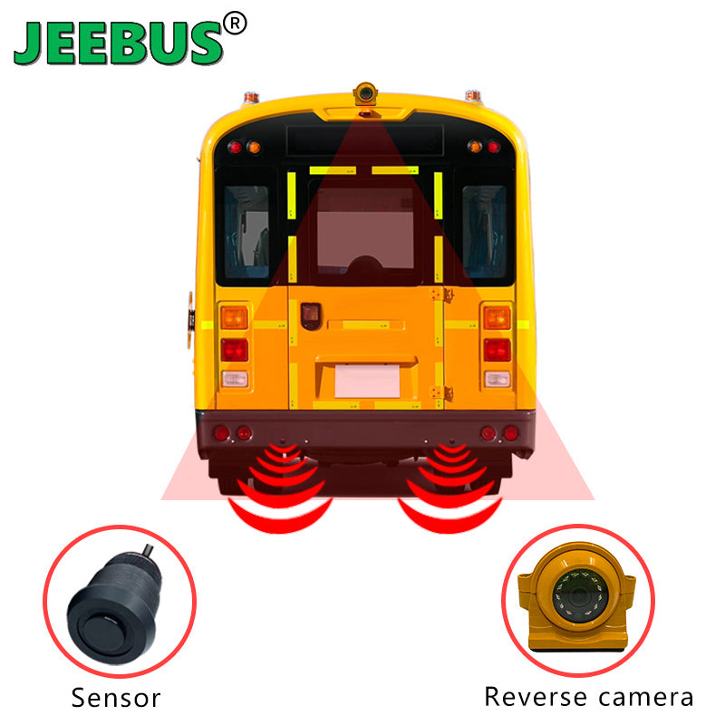 Ultrasonic Radar Truck Parking Sensor System 12 Radar Sensors