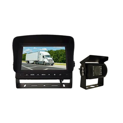 SIngle display with heavy duty camera monitoring system