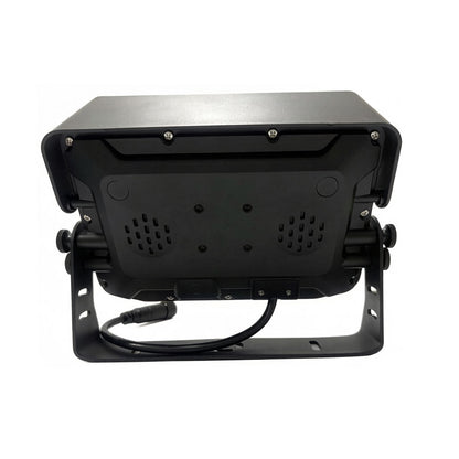 AHD 4CH 7inch Metal Waterproof Monitor HD Backup Car Monitor for Tractor Excavator Forklift Heavy Duty