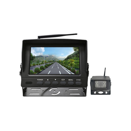 2.4G wireless 7-inch waterproof display aluminum alloy material HD 1080P 800 brightness full viewing angle IPS screen