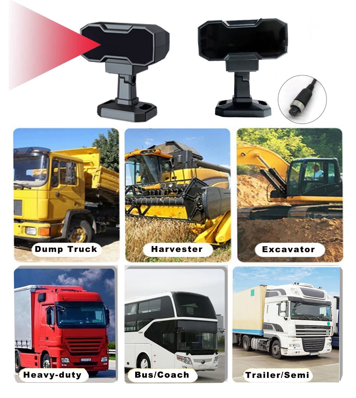 Vehicle HD 5Channel 10.1-inch 4G Remote AI Monitoring System with DMS ADAS BSD for Fleet Management