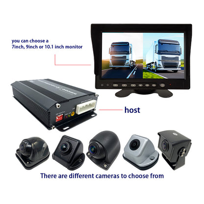 3D 360 Degree Bird View Camera System For Fire Truck