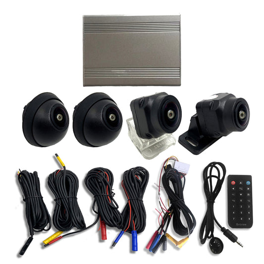 3D 360 Degree Bird View Camera System For Cars Universal Model 190