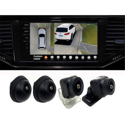 3D 360 Degree Bird View Camera System For Cars T5