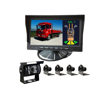 Ultrasonic Radar Truck Parking Sensor System 12 Radar Sensors