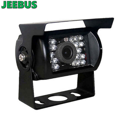 AHD 7"2CH 4PCS Ultrasonic Reverse Sensor with 1080P Front Rear View Camera Monitor System for Trucks Buses Heavy Duty