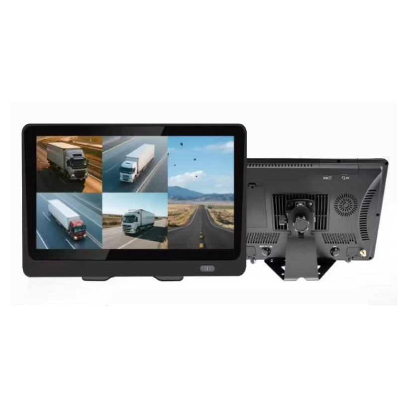Vehicle HD 5Channel 10.1-inch 4G Remote AI Monitoring System with DMS ADAS BSD for Fleet Management