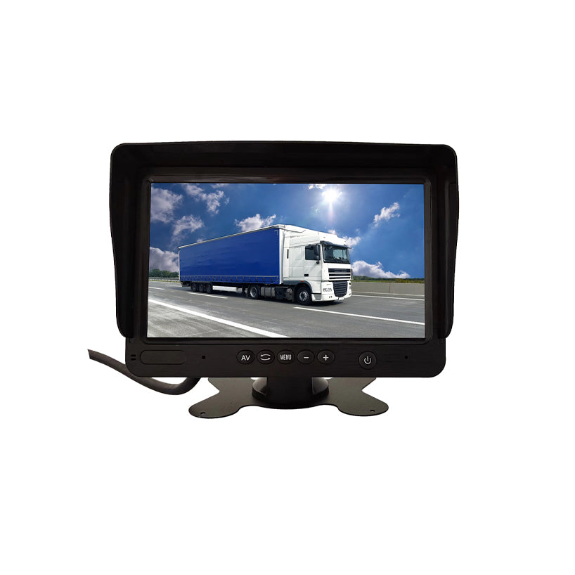 7 inch 4-channel display AHD IPS screen 800 brightness with DVR system