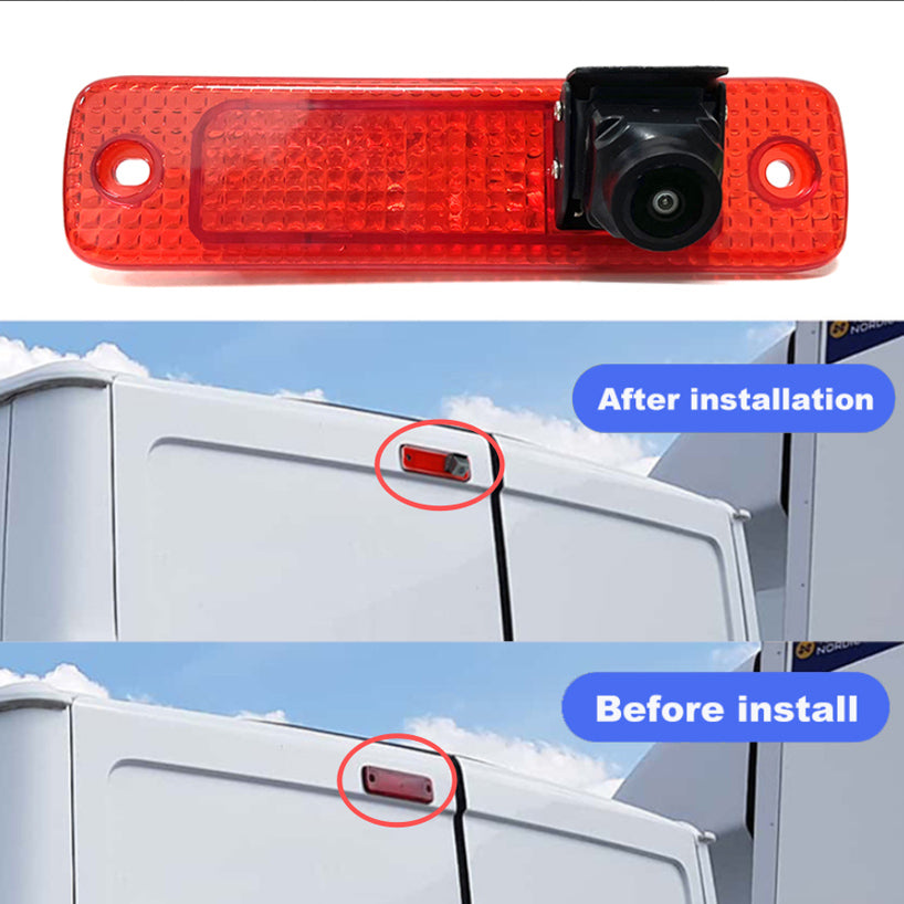 Manufacturer Supply HD AHD CVBS Night Vision Waterproof Backup Car Brake Light Reverse Camera for Ford Transit2006-2013