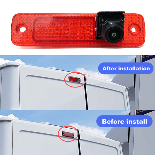 Manufacturer Supply HD AHD CVBS Night Vision Waterproof Backup Car Brake Light Reverse Camera for Ford Transit2006-2013