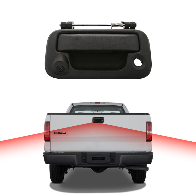 HD Night Vision Waterpoof Fish-eye Lens Tailgate Backup Camera For Ford F150 2004-2014/Mark LT 2006-2014/Super duty 2008-2015 Replacement OE8L3Z-9943400-AC