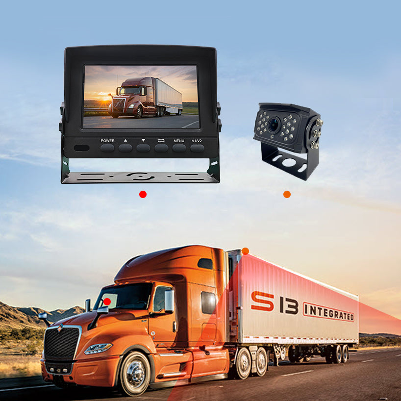 Vehical Monitor Vehicle camera monitor kit with 7 inch waterproof monitor – Leesencamera