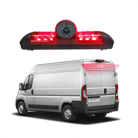 Third brake light backup camera for FIAT