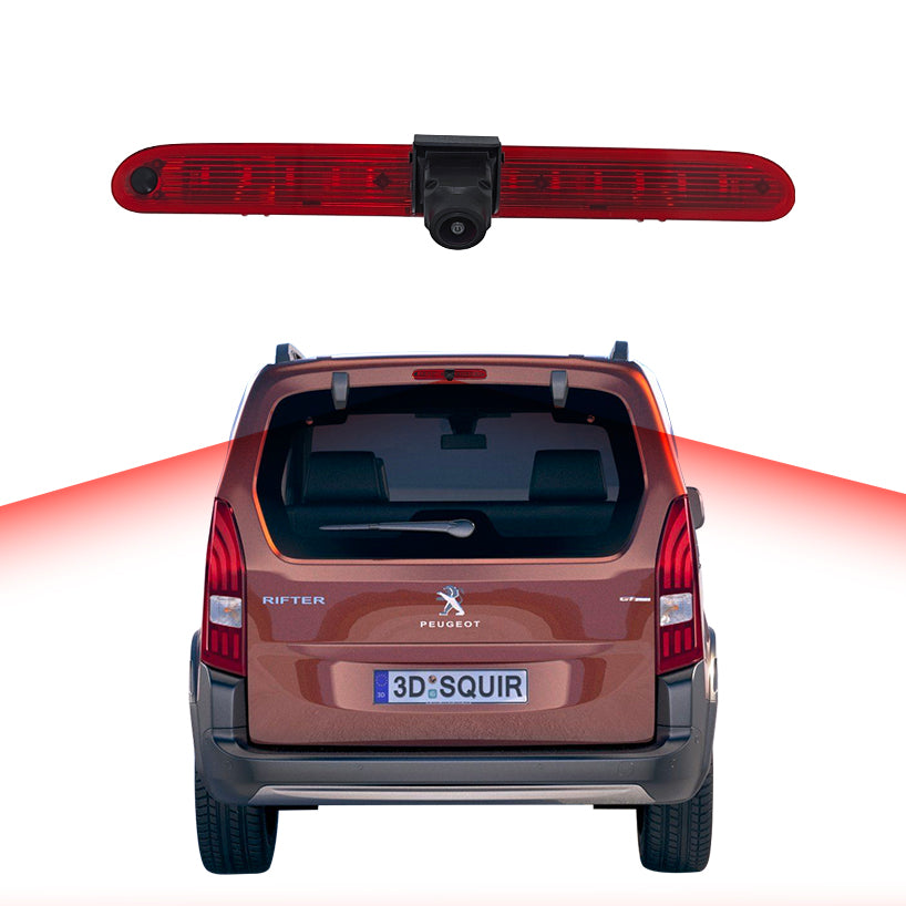 Третья камера стоп-сигнала для Peugeot Partner ll Tepee Rifter 2008-2016 Citroen Berlingo lll 4 IV B9 Box 2008-2020