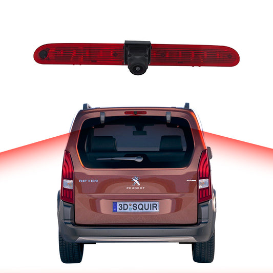 Третья камера стоп-сигнала для Peugeot Partner ll Tepee Rifter 2008-2016 Citroen Berlingo lll 4 IV B9 Box 2008-2020