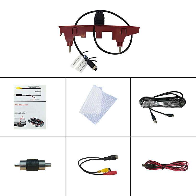 Третья камера стоп-сигнала для Peugeot Partner ll Tepee Rifter 2008-2016 Citroen Berlingo lll 4 IV B9 Box 2008-2020