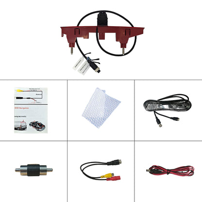Третья камера стоп-сигнала для Peugeot Partner ll Tepee Rifter 2008-2016 Citroen Berlingo lll 4 IV B9 Box 2008-2020