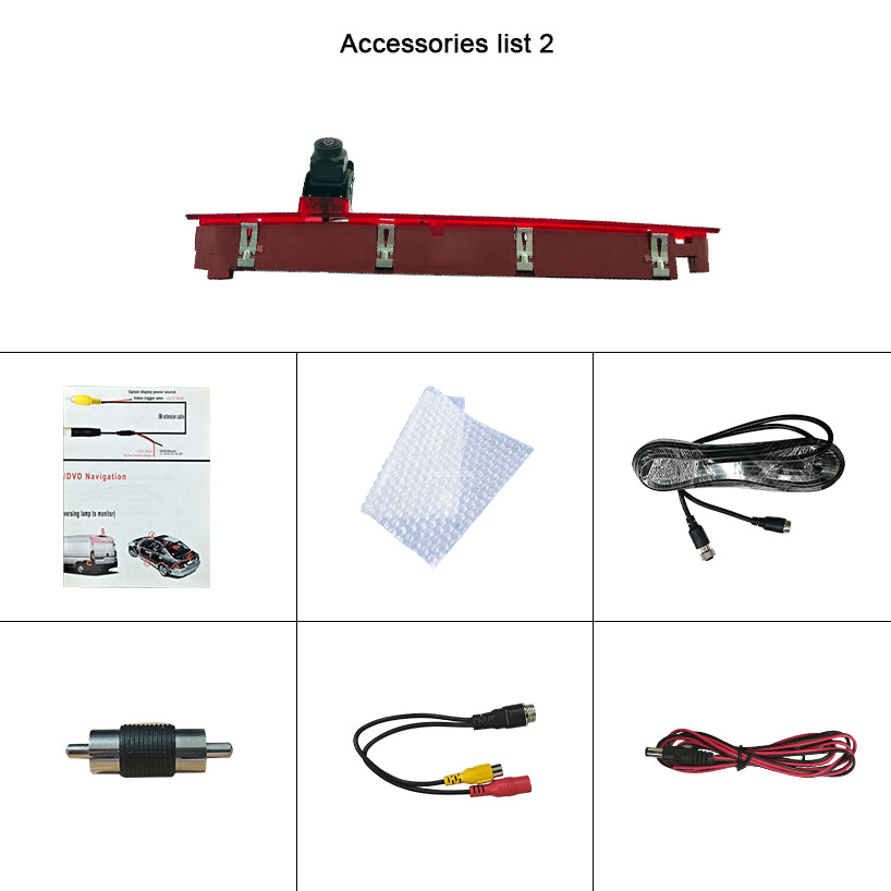Cámara Tercera Luz De Freno Para VW T6 2016-2019